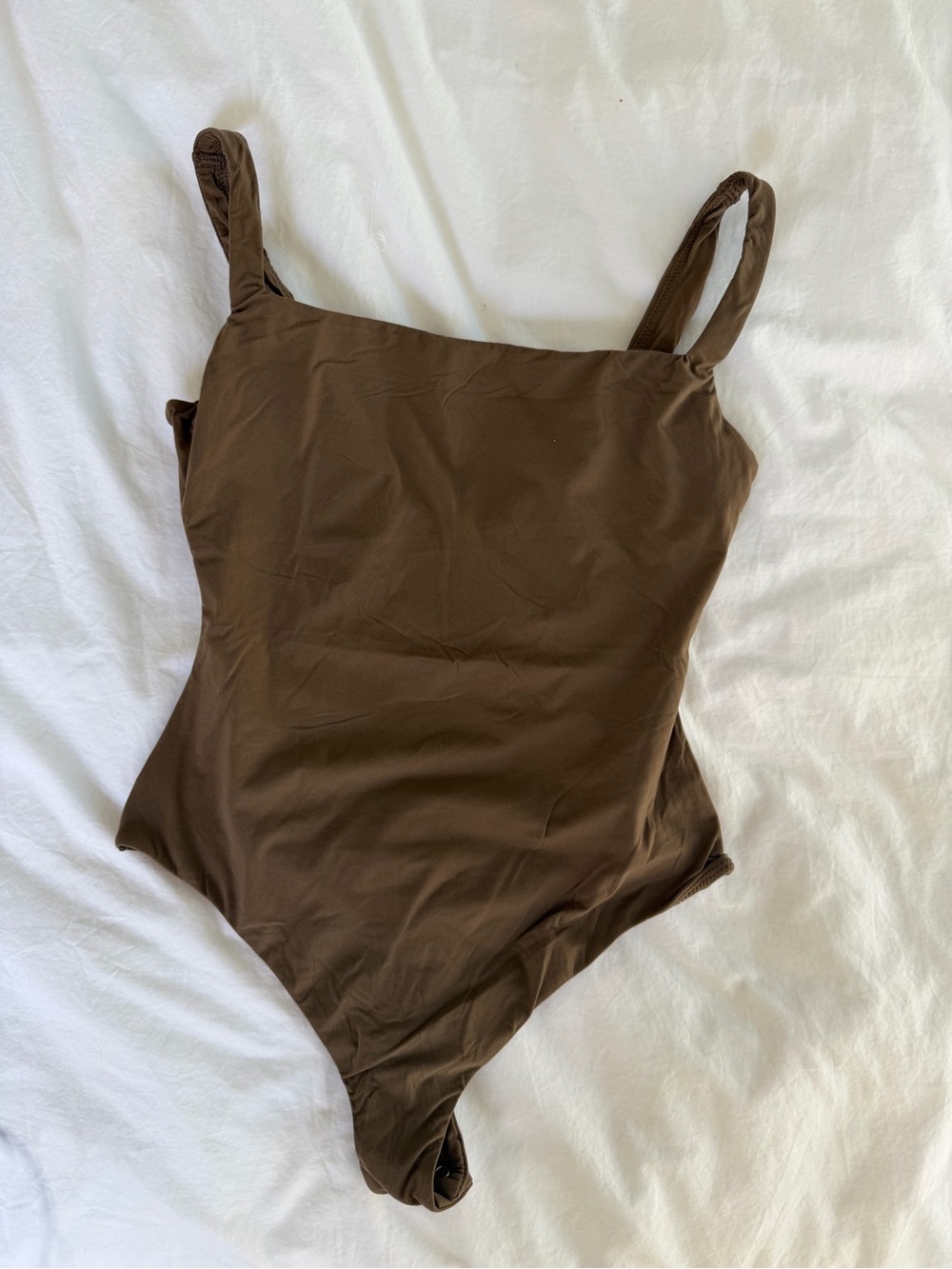 SKIMS Brown One-Piece Body Suit size S